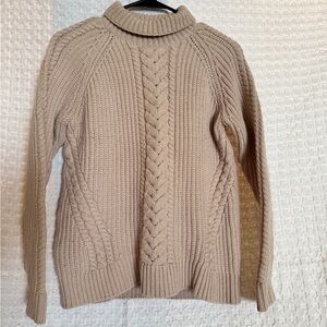 Lululemon | Bring the Cozy Turtleneck Sweater | Misty Pink Cable Knit | Size 4